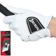スリクソン（SRIXON）（メンズ）ゴルフ 左手用 スリクソン グローブ ナノフロントgGG-S028 WH