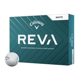 キャロウェイ（CALLAWAY）（レディース）ゴルフボール REVA ボール 25 3B ダース(12個入り)