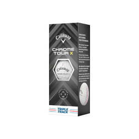 キャロウェイ（CALLAWAY）（メンズ）ゴルフボール クロムツアー CHROME TOUR X トリプル・トラック スリーブ(3個入り)
