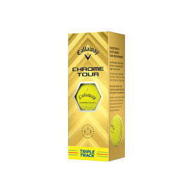 キャロウェイ（CALLAWAY）（メンズ）ゴルフボール クロムツアー CHROME TOUR トリプル・トラック YLW スリーブ(3個入り)