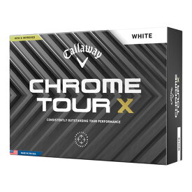 キャロウェイ（CALLAWAY）（メンズ）CHROME TOUR X ゴルフボール ダース(12個入り) クロムツアー