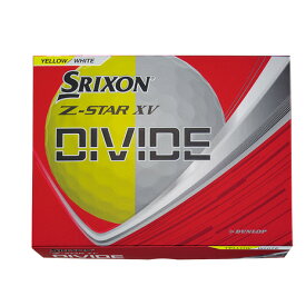 スリクソン（SRIXON）（メンズ）ゴルフボール ゼットスター Z-STAR XV9 ディバイド SN ZSXV9 DIV WY ダース(12個入り)