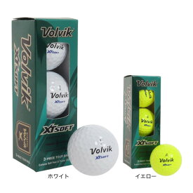 ボルビック（Volvik）（メンズ）ゴルフボール XT SOFT 3個入り SL