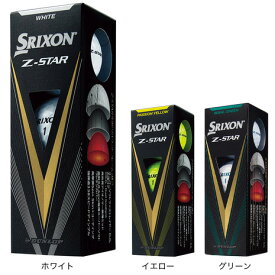 スリクソン（SRIXON）（メンズ）ゴルフボール スリクソン Z-STAR スリーブ(3個入り)