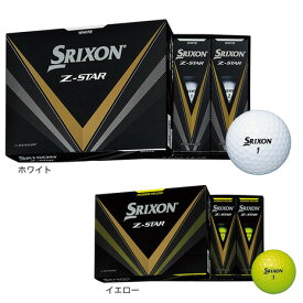 【3/1限定 2点以上購入で最大5%OFFクーポン】スリクソン（SRIXON）（メンズ）ゴルフボール スリクソン Z-STAR ダース(12個入り)