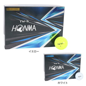 本間ゴルフ（HONMA）（メンズ）TW-Sボール 2021model DZ ダース(12個入り)