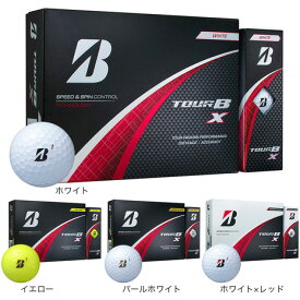 ブリヂストンゴルフ（BRIDGESTONE GOLF）（メンズ）24 ツアーB X ゴルフボール ダース(12個入り)