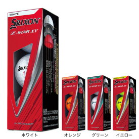 スリクソン（SRIXON）（メンズ）ゴルフボール ゼットスター Z-STAR XV9 SRX スリーブ(3個入り)