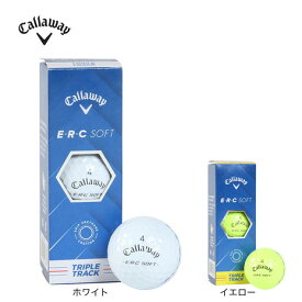キャロウェイ（CALLAWAY）（メンズ、レディース、キッズ）ゴルフボール ERCSOFT 25 TT 3B スリーブ(3個入り)