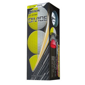 スリクソン（SRIXON）（メンズ）ゴルフボール Z−STAR9 ディバイド SN ZS9 DIV WY スリーブ(3個入り)