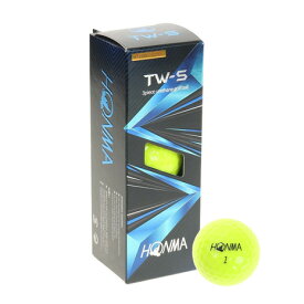 本間ゴルフ（HONMA）（メンズ、レディース）TOURWORLD TW-Sボール TW-S 2021 スリーブ(3個入り)