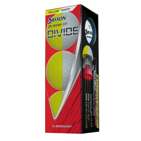 スリクソン（SRIXON）（メンズ）ゴルフボール Z−STAR XV9 ディバイド SN ZSXV9 DIV WY スリーブ(3個入り)