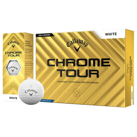 キャロウェイ（CALLAWAY）（メンズ）CHROME TOUR ゴルフボール ダース(12個入り) クロムツアー