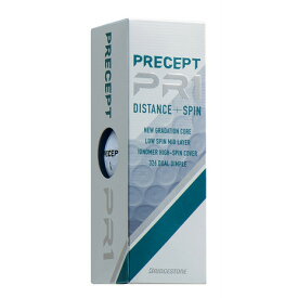 プリセプト（PRECEPT）（メンズ）ゴルフボール プリセプト PR-1 ZJWX 3P スリーブ(3個入り)