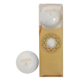 キャスコ（KASCO）（メンズ、レディース）ゴルフボール KIRA DIAMOND ホワイト 3スリーブ(3個入り)