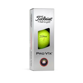 タイトリスト（TITLEIST）（メンズ）PRO V1X YEL 3P ゴルフボール T2149S-3PJ スリーブ(3個入り)