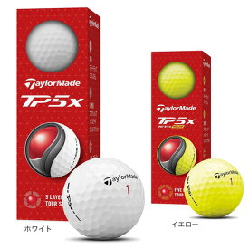 テーラーメイド（TAYLORMADE）（メンズ）ゴルフボール 24 TP5x スリーブ(3個入り)