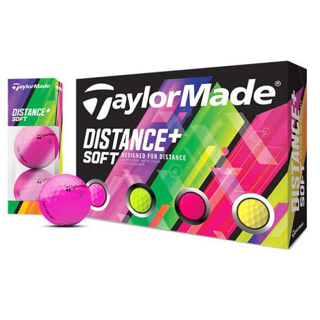 テーラーメイド（TAYLORMADE） ゴルフボール 1ダース ディスタンス プラス マルチ DISTANCE+ multi （メンズ）