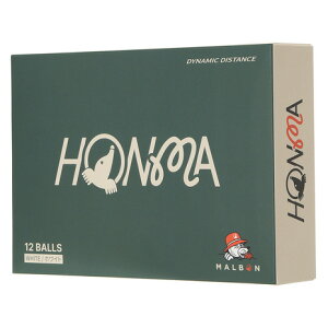 �{�ԃS���t�iHONMA�j�i�����Y�j�S���t�{�[�� BT2551 MALBON WH �_�[�X(12����)
