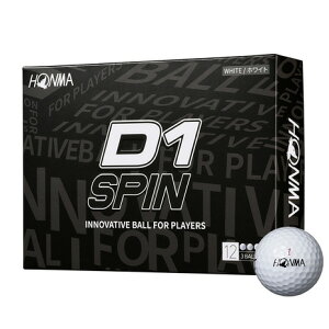 �{�ԃS���t�iHONMA�j�i�����Y�A���f�B�[�X�jD1 SPIN 2023D1 SPIN BTQ2301 WH �_�[�X(12����)