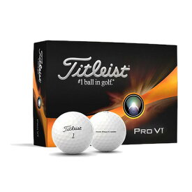 タイトリスト（TITLEIST）（メンズ）ゴルフボール PRO V1 プロV1 ハイナンバー T2028S-H-J ダース(12個入り)
