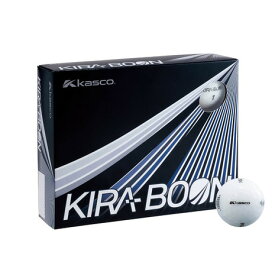 キャスコ（KASCO）（メンズ、レディース）ゴルフボール KIRABOON ダース(12個入り)
