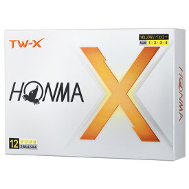 本間ゴルフ（HONMA）（メンズ、レディース、キッズ）TW-X 2024 BT2402 ダース(12個入り)