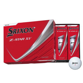 【11/14 10時〜 全商品最大P10倍 要エントリー】スリクソン（SRIXON）（メンズ）ゴルフボール ゼットスター Z-STAR XV9 SRX WHT ダース(12個入り)