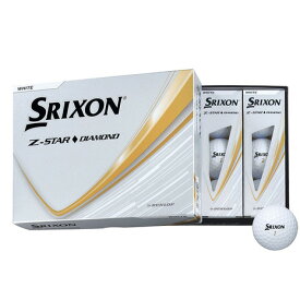 スリクソン（SRIXON）（メンズ）ゴルフボール ゼットスター Z-STAR ダイヤモンド SRX WHT ダース(12個入り)