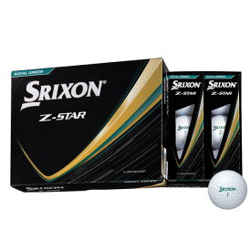 スリクソン（SRIXON）（メンズ）ゴルフボール ゼットスター Z-STAR9 SRX GRN ダース(12個入り)