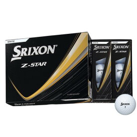 【11/14 10時〜 全商品最大P10倍 要エントリー】スリクソン（SRIXON）（メンズ）ゴルフボール ゼットスター Z-STAR9 SRX WHT ダース(12個入り)