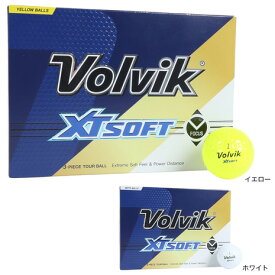 ボルビック（Volvik）（メンズ、レディース）XT SOFT 23 WHT DZ ダース(12個入り) VV5PNA05