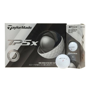 【ポイント最大14倍5の日要エントリー】テーラーメイド(TAYLORMADE) TP5x ゴルフボール 1ダース TMJ19 (メンズ)