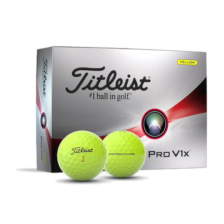 楽天市場】タイトリスト（TITLEIST）（メンズ）ゴルフボール PRO V1x 