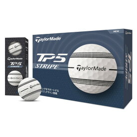 テーラーメイド（TAYLORMADE）（メンズ）ゴルフボール TP5 ストライプ SV ダース(12個入り)