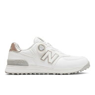 ニューバランス（new balance）（レディース）574 v4 SL BOA スパイクレス ゴルフシューズ WG574BA42E