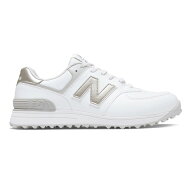 ニューバランス（new balance）（レディース）ゴルフシューズ スパイクレス 574 v4 SL UG574D44E
