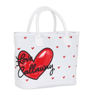 キャロウェイ(CALLAWAY)(レディース)ゴルフ ラブキャロウェイ ミニトートバッグ 25 5925129 WHT