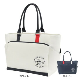 マンシングウエア（MUNSING WEAR）（レディース）ゴルフ 合皮 トートバッグ MG5STT01L