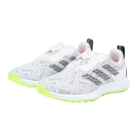 【最大1万Pバック エントリー＆抽選 1/20限定】アディダス（adidas）（キッズ）ゴルフシューズ ジュニア コードカオス25 ボア IG8770W/YL