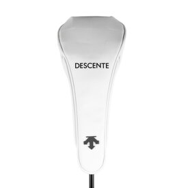 デサントゴルフ（DESCENTEGOLF）（メンズ）ゴルフ ヘッドカバー フェアウェアウッド用 ダイヤル式番手表示 WIMPLEデザイン DQBXJG30 WH00
