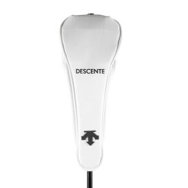 デサントゴルフ（DESCENTEGOLF）（メンズ）ゴルフ ヘッドカバー ユーティリティ用 UT用 ダイヤル式番手表示 WIMPLEデザイン DQBXJG40 WH00