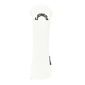 【11/11 1:59まで さらに最大P10倍】ジョーンズ（JONES）（メンズ）ゴルフ ハイブリッド要 ヘッドカバー JONES White HY