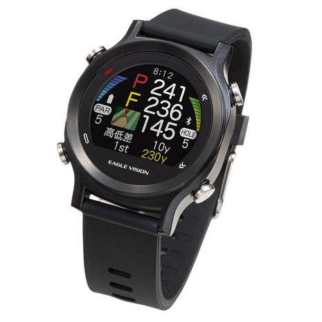 イーグルヴィジョン（EAGLE VISION） 距離計 ゴルフ 時計イーグルビジョン ウォッチエース (watchACE) EV-933 距離測定器 腕時計 GPS ゴルフナビ （メンズ、レディース）
