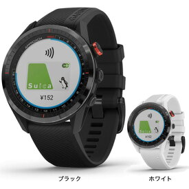 ガーミン（GARMIN）（メンズ、レディース） 距離計 ゴルフ 時計アプローチS62 White 010-02200 距離測定器 腕時計 GPS ゴルフナビ