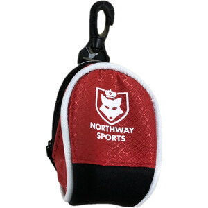 ノースウェイ(NORTHWAY)(メンズ、レディース)パークゴルフ ボールポケットホルダー NSG-905 レッド