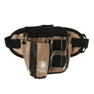 マルシン(MARUSHIN)(メンズ、レディース)パークゴルフ ウエストポーチ NSG-107WP BE/BK