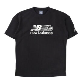 ニューバランス（new balance）（メンズ）バスケットボールウェア グラフィックショートスリーブシャツ AMT55620BK