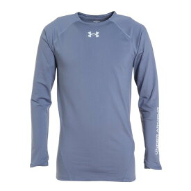 【6万円以上6,000円OFFクーポン 4/24 20時から28h限定】アンダーアーマー（UNDER ARMOUR）（メンズ）ロングスリーブ シャツ コールドギア エンパワード フィッティド 1375913 767 速乾