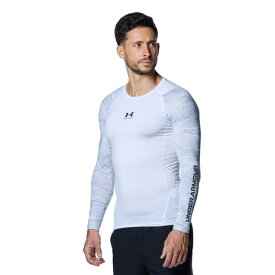 【11/16 23:59まで 全商品最大P10倍要エントリー】アンダーアーマー（UNDER ARMOUR）（メンズ）ヒートギアアーマー ノベルティ 長袖シャツ 1388213 100